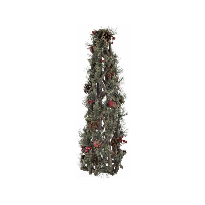

Árbol de Navidad DKD Home Decor Ratán Troncos (20 x 20 x 60 cm)