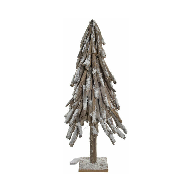 

Árbol de Navidad DKD Home Decor Troncos Abedul LED Nevado (50 x 50 x 100 cm)