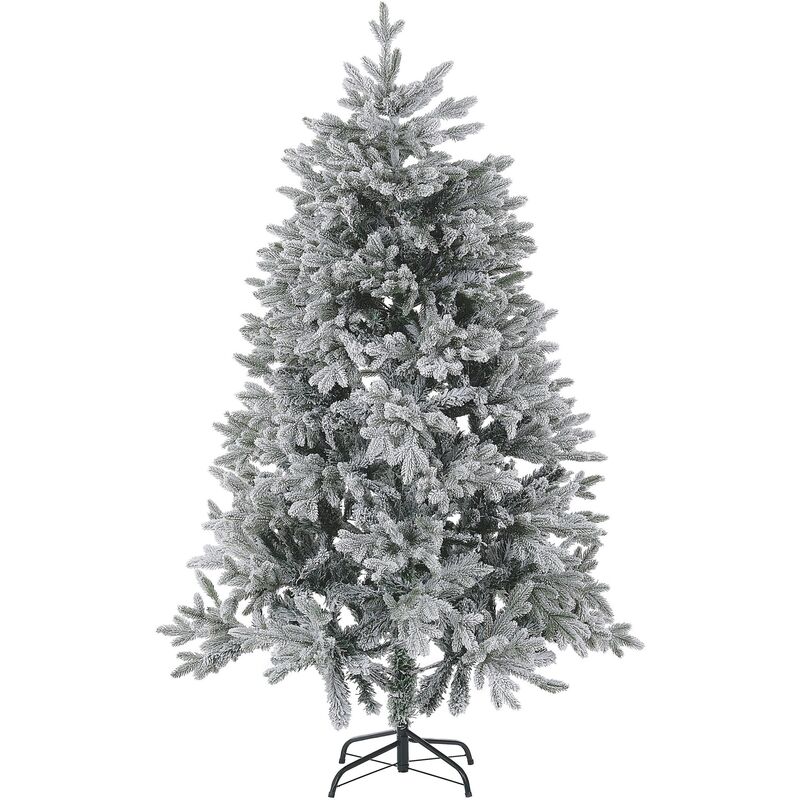 

Árbol de Navidad efecto nieve 180 cm blanco FORAKER