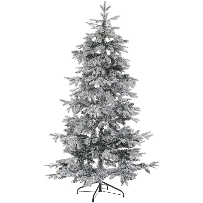 

Beliani - Árbol de Navidad efecto nieve 210 cm TOMICHI