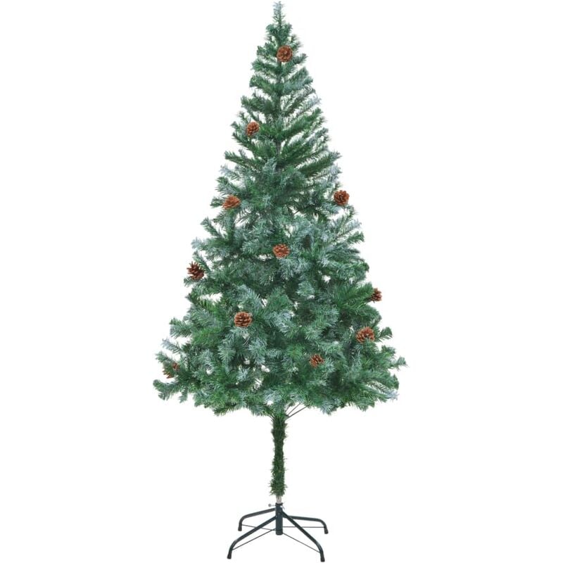 

Árbol de Navidad glaseado con piñas 180 cm