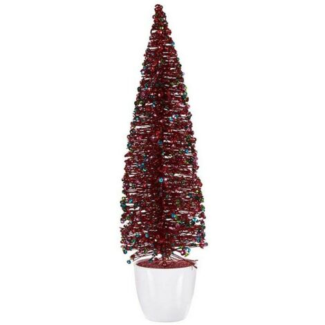 Árbol de Navidad Grande 10 x 38 x 10 cm Azul Fucsia Plástico