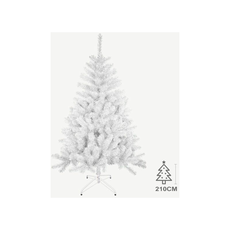 

Árbol de navidad grande blanco de 180 cm, árboles de navidad artificiales modernos , navidad decoración