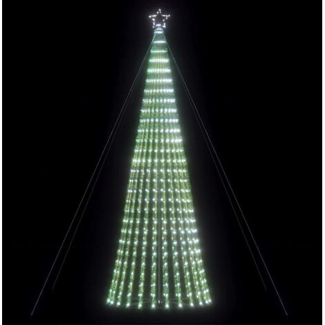 Árbol de Navidad LED 1028 LEDs  frío 403 cm