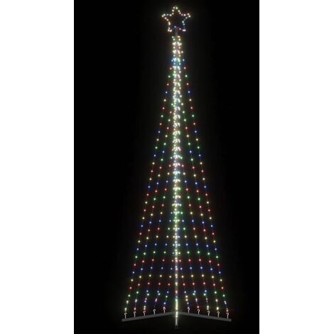 Árbol de Navidad LED 495 LEDs de colores 300,5 cm