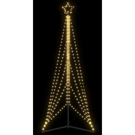 Árbol de Navidad LED 525 LEDs  cálido 302 cm