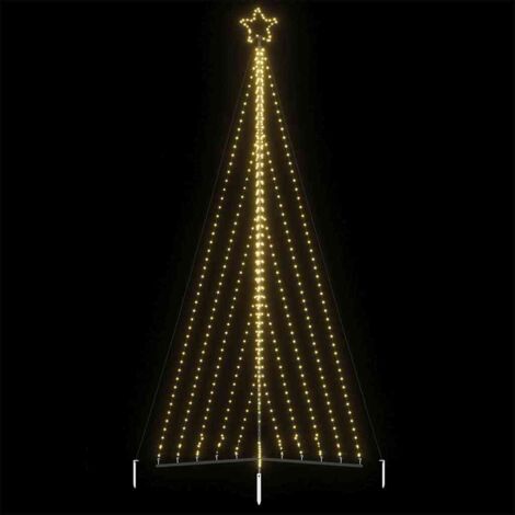 Árbol de Navidad LED 570 LEDs  cálido 399 cm