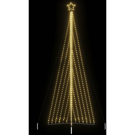 Árbol de Navidad LED 789 LEDs  cálido 476 cm