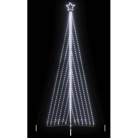Árbol de Navidad LED 789 LEDs  frío 476 cm