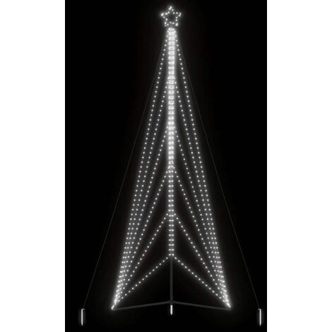 Árbol de Navidad LED 861 LEDs  frío 478 cm