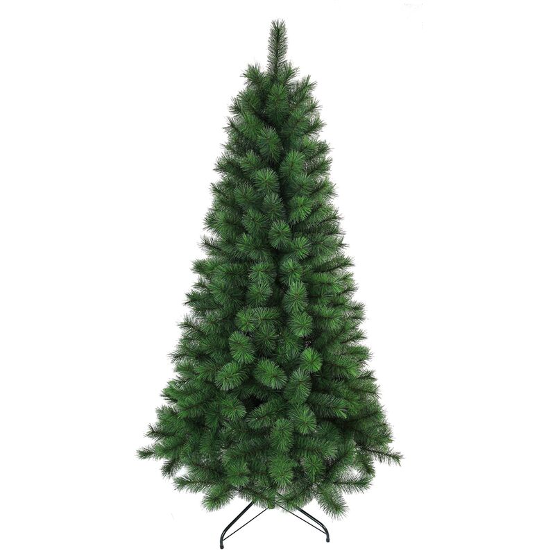 

Árbol de Navidad 'montaña' 240cm - Base Metal - reutilizable - verde - Groen - Central Park