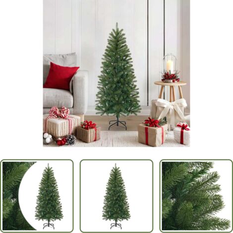 Árbol de Navidad verde -  Árbol de Navidad artificial Verde 120 cm PVC, PE y acero