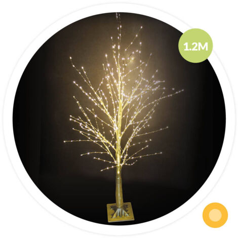 Árbol decorativo LED Sirka 1,2M Dorado