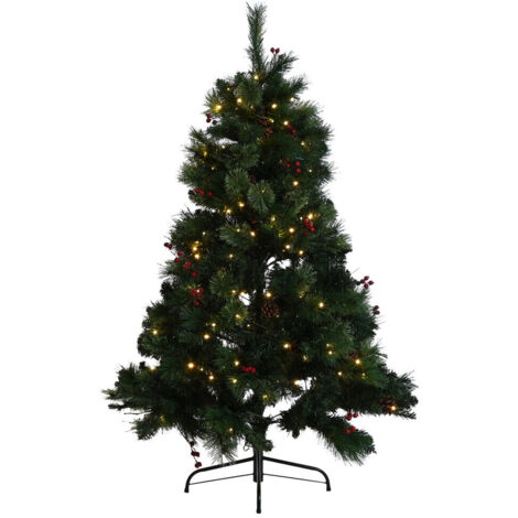 Arbol Led Pvc 100X100X150 250 Leds Verde NV184487