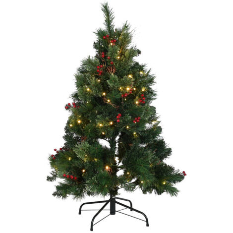 Arbol Led Pvc 80X80X120 150Leds Verde NV184486