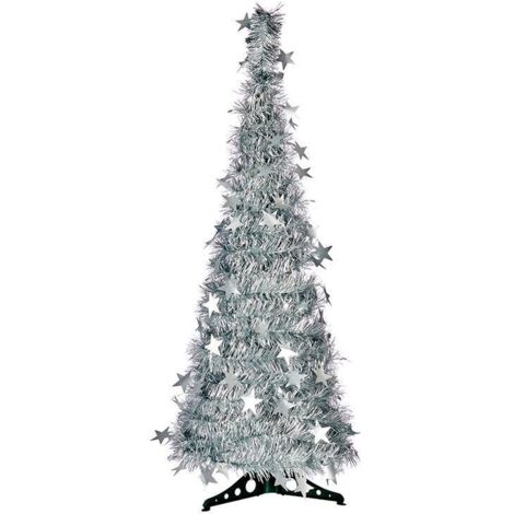 ARBOL NAVIDAD 105 CM ESPUMILLON PLATA 90666