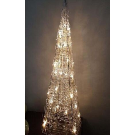 Árbol Navidad Led con Luces Blancas 40 cm
