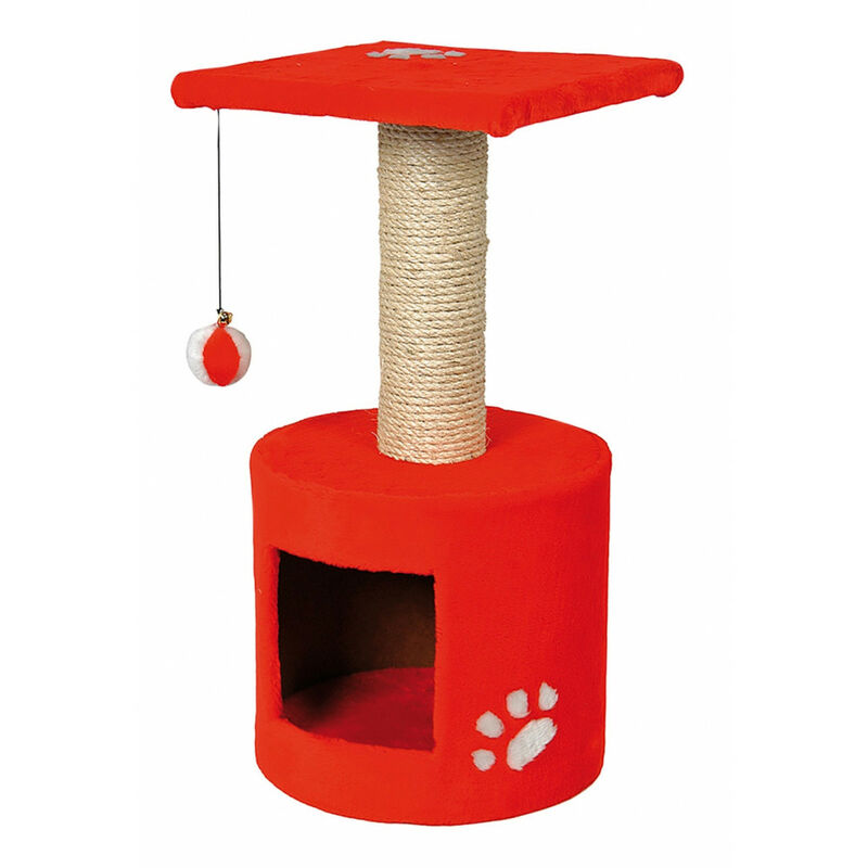 

Árbol para gatos Bongo rojo, ø30 cm x H 59 cm, para gatos