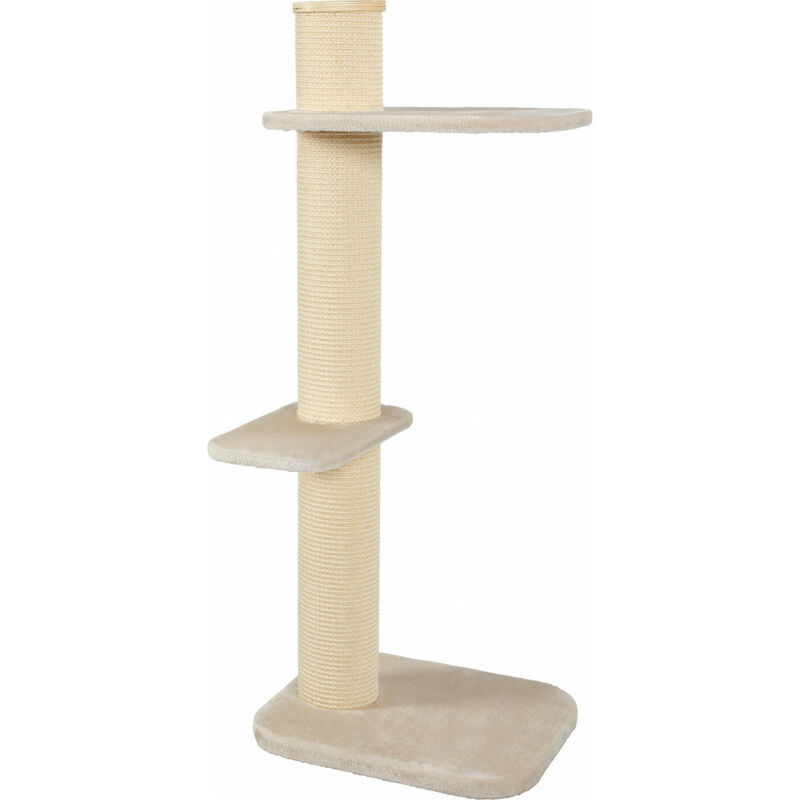 

Árbol para gatos CITY CAT n°3. tamaño altura 148 cm. poste ø 17 cm. color beige.