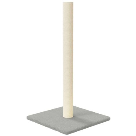 Árbol para gatos, torre, juguete para escalar, rascador, plataforma para escalar, transparente, 35 x 35 x 70 cm, gris 020022765