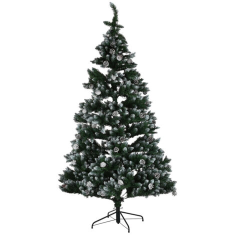 Arbol Pe Metal 1X1X210 350Led Verde NV198555