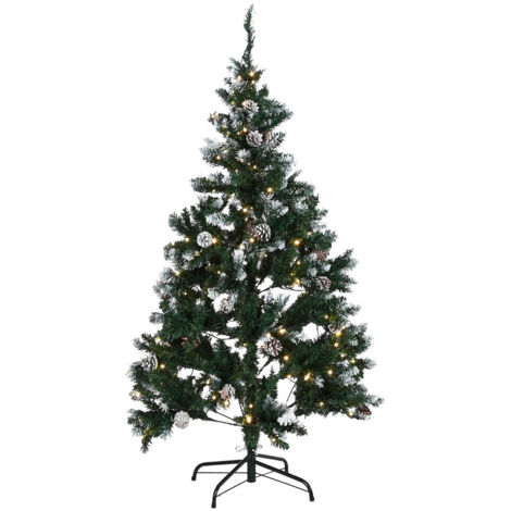 Arbol Pe Metal 80X80X150 200Led Verde NV198553