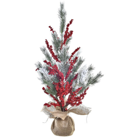 Arbol Pvc 35X35X70 Rojo NV197854