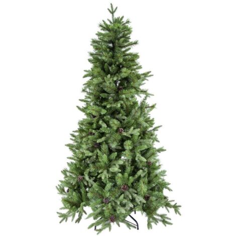 Árbol sinaí verde con piñas cmø84h120 con 746 ramas