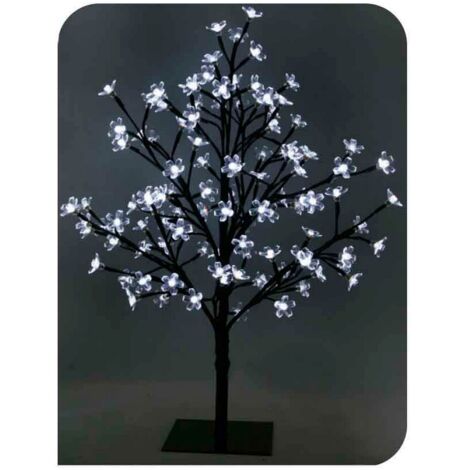 Arbre 3d sakura 60cm 120 led blanc froid (intérieur) edm