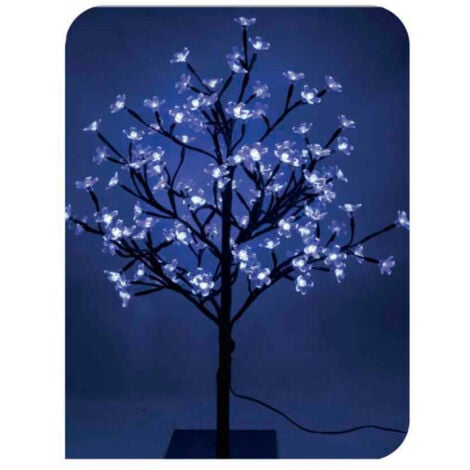 Arbre 3d sakura 60cm 120 led bleu (intérieur) edm