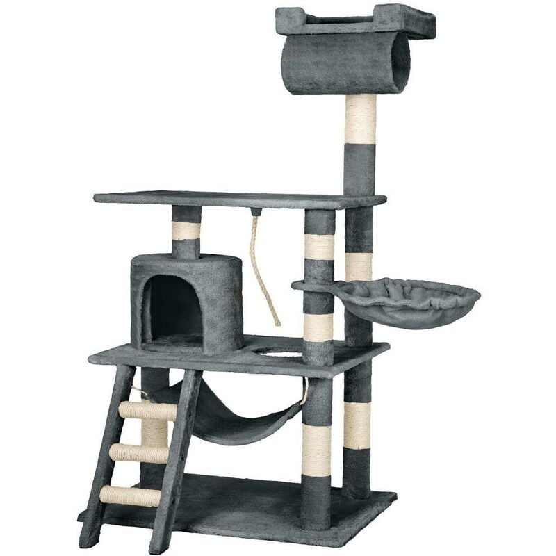 Arbre à Chat 141 cm gris - Gris