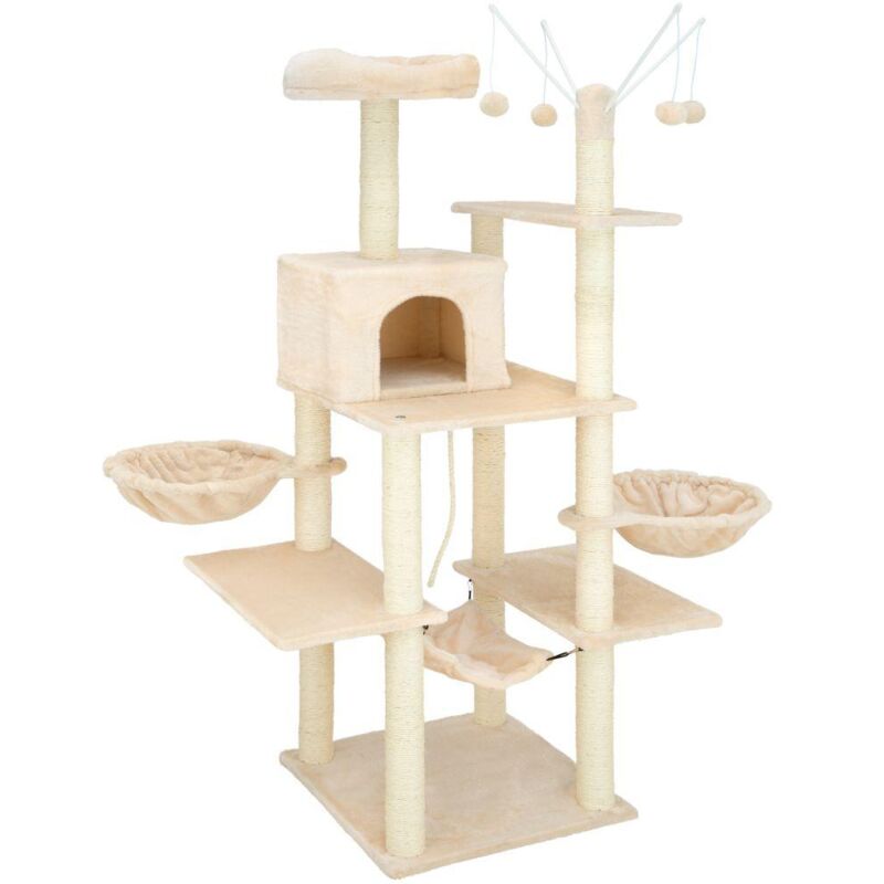 Arbre à chat 165 cm beige - Beige