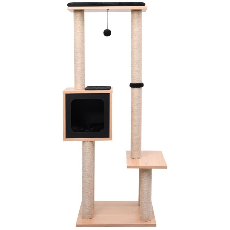 Vidaxl - Arbre à chat avec tapis à gratter en sisal 129 cm