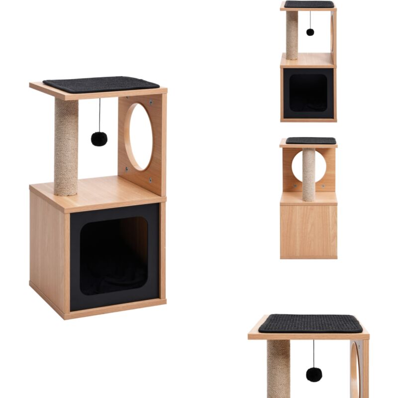 Vidaxl - Arbre à chat avec tapis à gratter en sisal 60 cm - Arbre à Chat - Griffoir - Jouet Pour Chat - Meuble Pour Chat - Tour à Chat