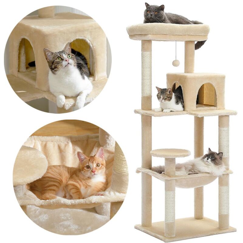 Arbre à chat beige P70371