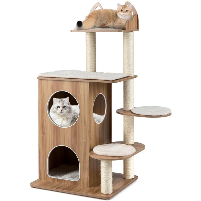 arbre à chat bois, arbre a chat xxl, arbre a