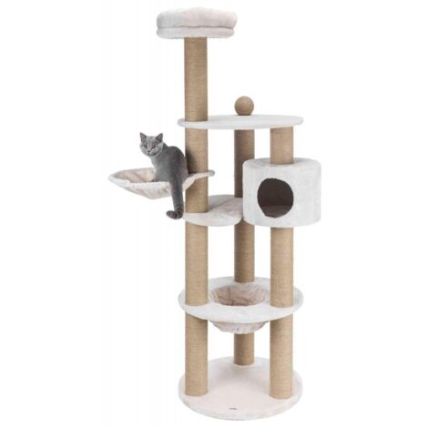 Arbre à chat nigella 177 cm, gris clair