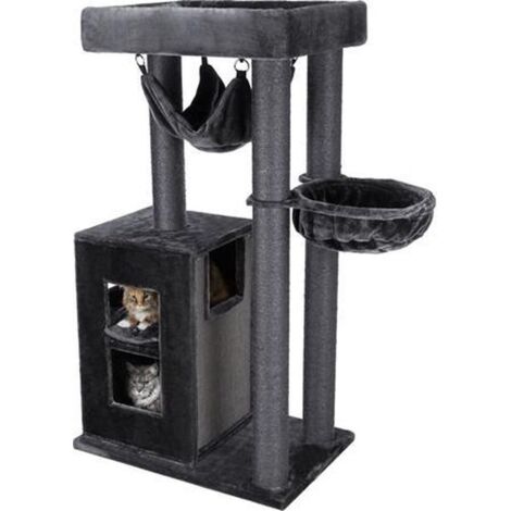 Arbre à chat XXL amadeus 163 cm, anthracite