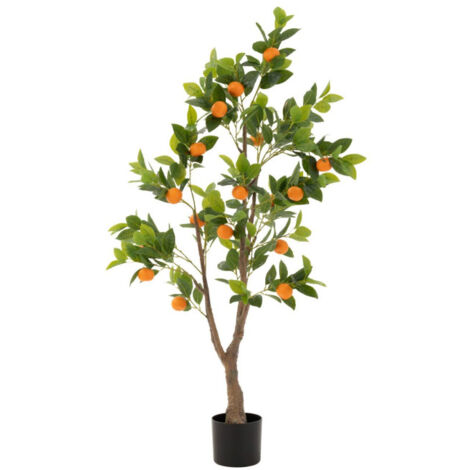 Arbre Artificiel en Pot "Oranger" 130cm Vert