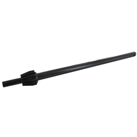Arbre De Direction Adaptable Pour Tracteur Tondeuse Ayp, Husqvarna - L: 385mm - Pignon 12 Dents - Remplace Origine: 156546, 1401