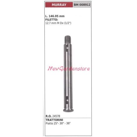 Arbre de moyeu de lame de tondeuse de tracteur de pelouse MURRAY 25" 008912