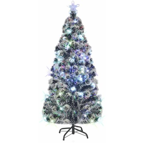 Arbre de Noël artificiel et support/LED 150 cm 170 branches