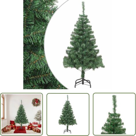 Arbre de Noël artificiel, Sapin de Noël Artificiel pour Décoration de Fête de Noël avec support 180 cm 564 branches LKOWF90770