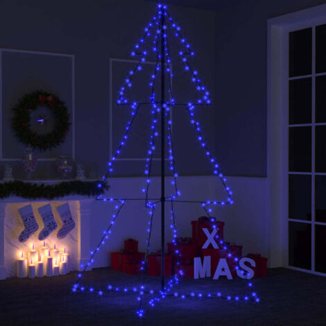 Arbre de Noël cône 240 LED d'intérieur/d'extérieur 118x180 cm