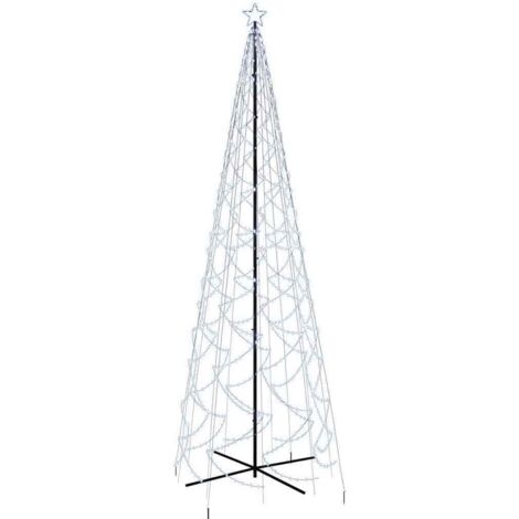 Arbre de Noël，Sapin de Noël cône 1400 LED Blanc froid 160x500 cm CFW84885