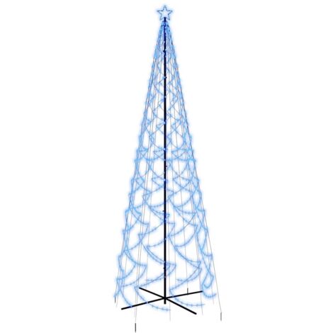 Arbre de Noël，Sapin de Noël cône 1400 LED Bleues 160x500 cm CFW40518