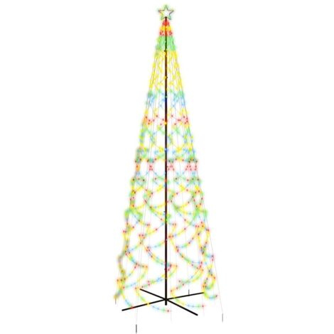 Arbre de Noël，Sapin de Noël cône 1400 LED Colorées 160x500 cm CFW18080