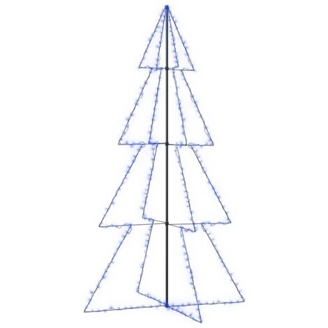 Arbre de Noël，Sapin de Noël cône 360 LED d'intérieur/d'extérieur 143x250 cm CFW31055