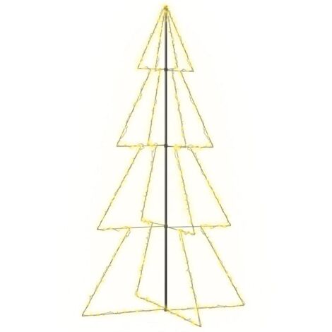 Arbre de Noël，Sapin de Noël cône 360 LED d'intérieur/d'extérieur 143x250 cm CFW99390
