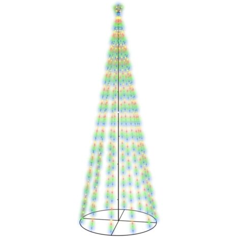 Arbre de Noël，Sapin de Noël cône 732 LED Colorées 160x500 cm CFW37110